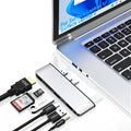 Surface Laptop 2 Accessories Hub Docking Station with 4K HDMI USB 3.0 USB 2.0 USB C SD/TF Card Slot 3.5mm Audio Port - Hub for Surface Laptop 1/2