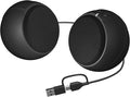 Cyber Acoustics USB-Powered 2.0 Speakers (CA-2110USB) – Modern 2.0 USB C or A Computer Speakers for Desktop PC 12 Watts Power for Loud Sound Compatible with PCs and Laptops