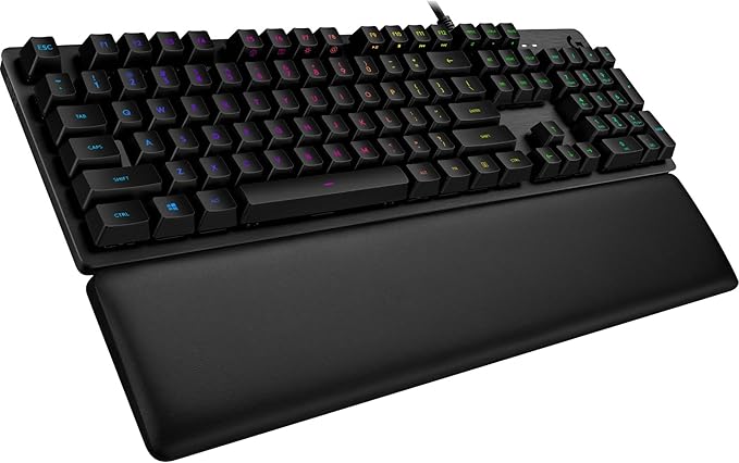 LOGITECH - Computer Accessories G513 RGB Mechanical Gaming KEYB New Refreshed W/GX RED Switch Input/Output Devices Keyboards &amp KEYPADS (Renewed)