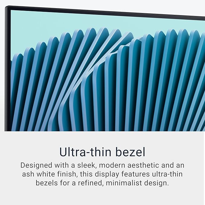 Dell 32 Plus 4K Monitor - S3225QS - 31.5-inch 4K (3840 x 2160) up to 120Hz 16:9 Display VA Panel AMD FreeSync Premium 99% sRGB 95% DCI-P3 1500:1 Contrast Ratio Comfortview - Ash White