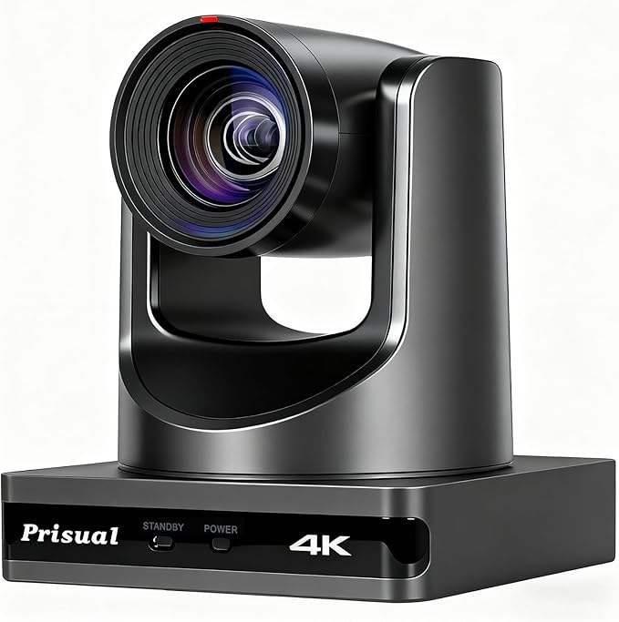 4K HDMI/IP/USB PTZ Camera 20X Advanced PTZ Auto Tracking Camera 1/1.8”4K UHD 30P with Built-in Tally Light for Church Conference Events PoE PT20X-4K (NDI upgradable)
