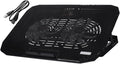 Laptop Cooling Stand with Quiet Fans and LCD Display Portable Cooling Pad for Laptops for Office Home and Gaming Use