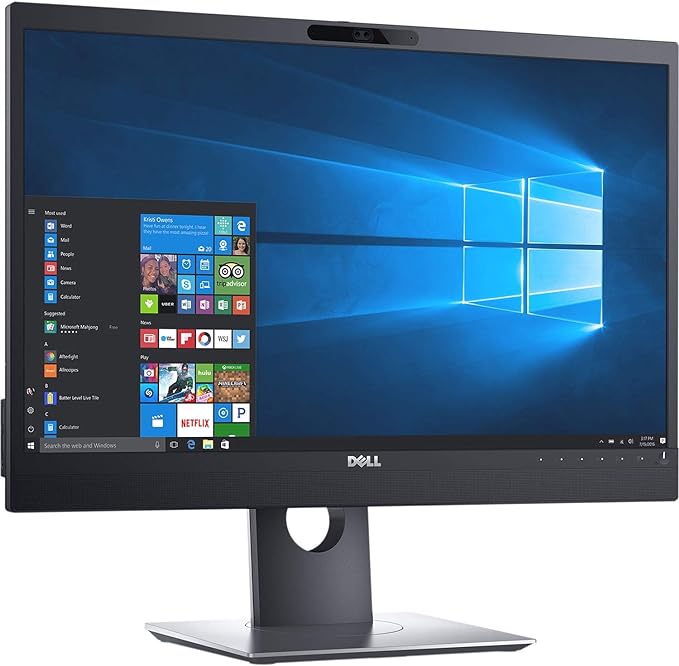Dell P2418HZM 24 Video Conference Full HD LED Monitor with Built-in Speakers