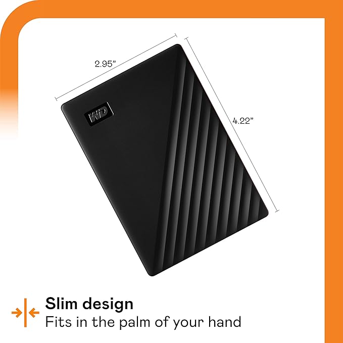 WD 2TB My Passport Portable External Hard Drive with Backup Software and Password Protection Blue &amp 1TB My Passport Portable External Hard Drive with Backup Software and Password Protection Blac