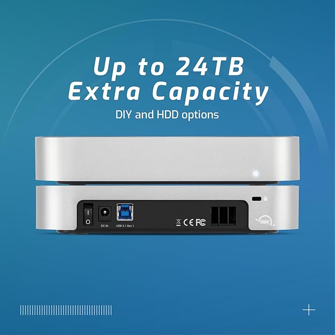 OWC 2.0TB HDD miniStack USB 3.2 Storage Solution