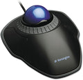 Kensington Orbit Mouse - Wired Ergonomic TrackBall Mouse for PC Mac and Windows with Scroll Ring Ambidextrous Design and Optical Tracking - Blue (K72337EU)