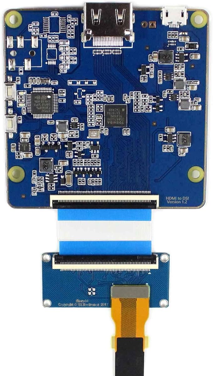 VSDISPLAY for 3D Printer Replacement Display5.5 Inch LS055R1SX04 1440X2560 2K IPS LCD Screen with to Mipi LCD Controller Board