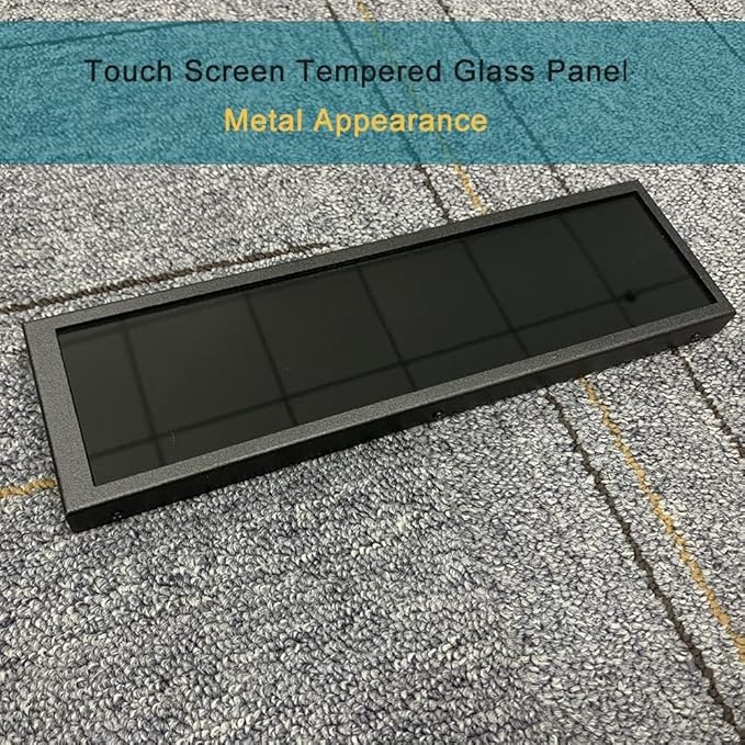 8.8 Inch Small Touchscreen Monitor PC Temperature Display PC Sensor Panel Display IPS USB Mini Screen for Raspberry Pi AIDA64 CPU RAM Data Temperature Monitor for ARGB Computer Case