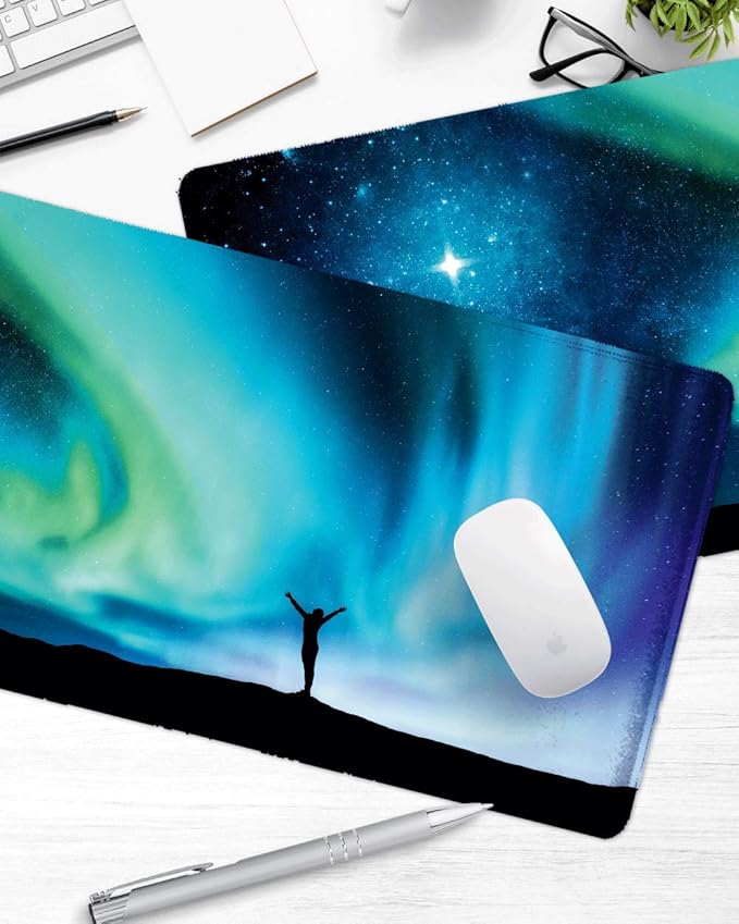 Personalized Mouse Pad – Gaming 11.8 x 31.5 inch Non-Slip Large Size Rubber Base Eco-Friendly Mat Desk Mousepad Keyboard Customized Photo Text Name Picture Gift
