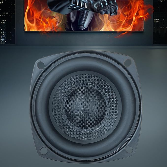 Woofers Subwoofer HiFi Speakers 3inch 4Ohm 25W Glass Fiber for Superior Bass