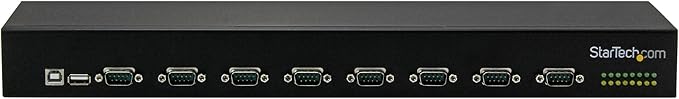 StarTech.com USB to Serial Hub - 8 Port - COM Port Retention - Rack Mount and Daisy Chainable - FTDI USB to RS232 Hub  TAA (ICUSB23208FD)