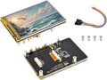 3.5inch Resistive Touch Display Compatible with Pi 5/4B/3B+/3B/Pico W/Pico 2W/ ESP32 IPS LCD Screen 320×480 Resolution 262K Color Pigo Pin Header and GH1.25 11PIN Cable Two Connection Ways