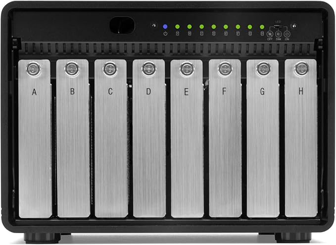 OWC ThunderBay 8 0TB Eight-Bay Thunderbolt 40Gb/s RAID 5 Storage Enclosure with SoftRAID Premium