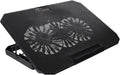 Housoutil 1pc Laptop Cooling Stand Height and Ultra-Quiet Fans for Notebooks Slim Portable Lightweight Cooler for Improved Heat Dissipation and Noise Work Environment