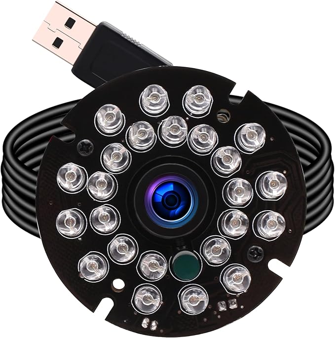 ELP 1.0 Megapixel 720p USB Camera with Ir Cut and Ir LED for Day&ampNight Smart Video Surveillance
