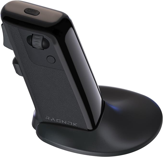 FireGrip Gun Mouse for Shooter Games — Vertical Pistol Grip Design Vibration Feedback 2.4G Wireless &amp Wired Programmable Buttons for FPS Gaming