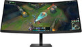 HP OMEN 34 inch WQHD 180Hz Curved Gaming Monitor Wide QHD Display (3440 x 1440) VA Panel VESA DisplayHDR 400 1ms MPRT (with Overdrive) AMD FreeSync Premium Technology Black OMEN 34c G2 (2025)