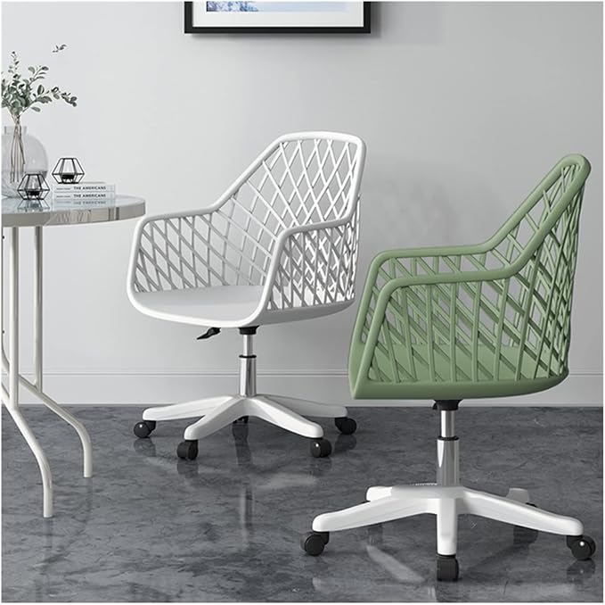 Adjustable Office Computer Chair with Armrest Backrest Office Chairs Armchair Computer Chair Office Furniture Lift Swivel Gamer Chair(Orange Cushion)