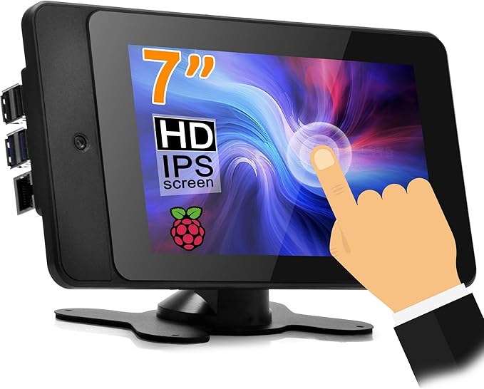 OSOYOO PiStudio Case with 7-inch IPS DSI V4.0 Touch Screen: A Comprehensive Touchscreen Solution for Raspberry Pi 5 4 3 2 Projects