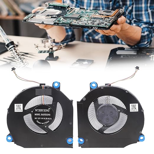 Professional Laptop Cooling Fan for Hunter V700 FRD WFG9 WFD9 Airflows Metal Easy Installation Metal Laptop Cooling