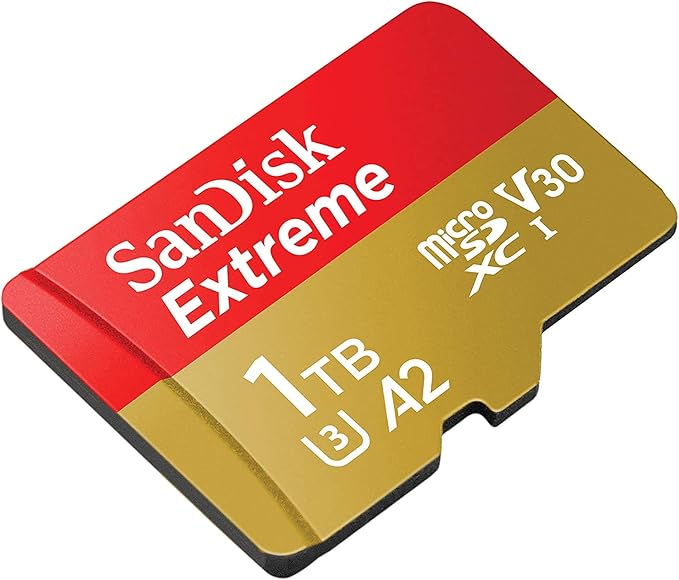 SanDisk 1TB Micro Extreme Memory Card for Samsung Phone Works with Galaxy S20 S20+ S20 Ultra S20 FE 5G (SDSQXA1-1T00-GN6MN) Bundle with (1) Everything But Stromboli 3.0 SDXC &amp MicroSD Card Read