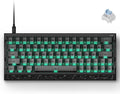 IQUNIX EV63 Hall Effect Gaming Keyboard 60% | Magnetic X Ultra Switch 0.01mm Rapid Trigger 0.125ms Latency 8kHz Polling Adjustable Actuation Aluminum with Forged Carbon for FPS(Dark Knight)