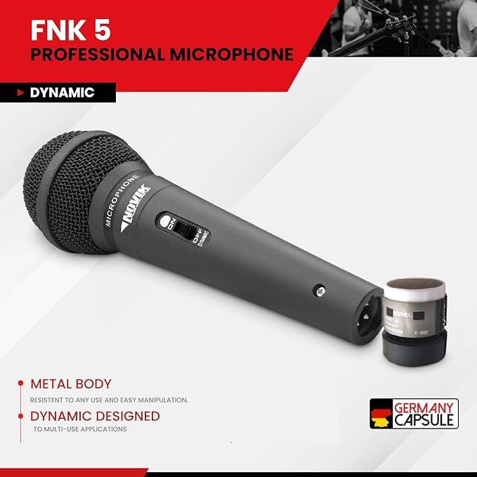 Novik FNK-5 Professional Wired Microphone