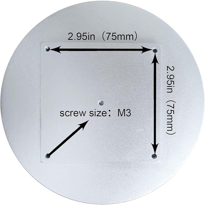 VSDISPLAY 5 Inch Round Touch Display Monitor 1080x1080 Resolution 400Nits IPS LCD Screen Supports Mini H Video Input