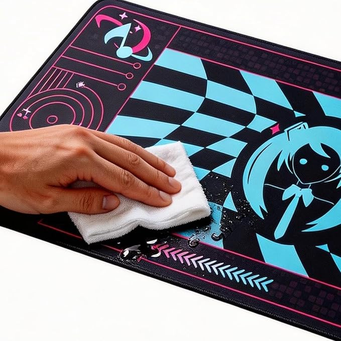Mouse Pad Inspired Design Hatsune Miku 35.4x15.7 Gaming Desk Mat
