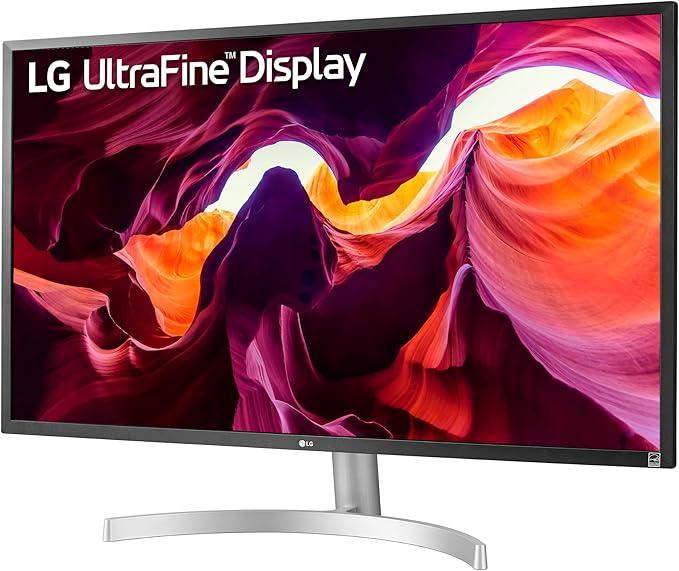 LG 27UL500-W 27-inch 4K UHD (3840 x 2160) Ultrafine Computer Monitor IPS AMD FreeSync HDR10 HDMI DisplayPort Black Stabilizer White