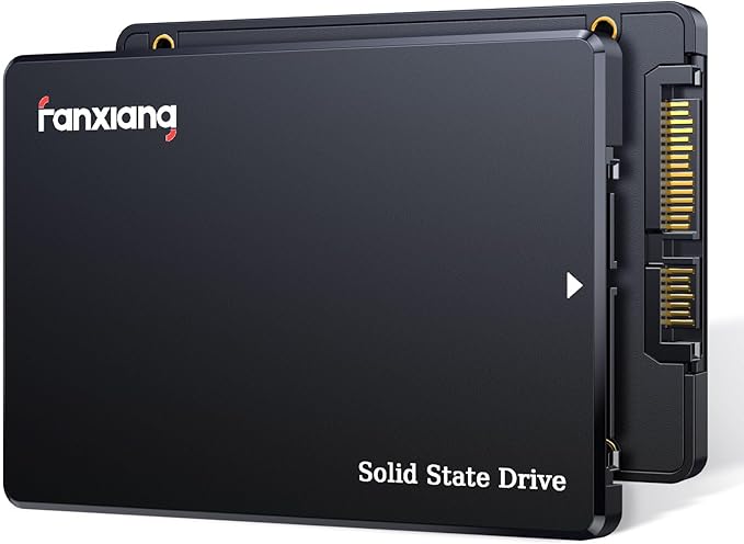 fanxiang 4TB SATA SSD 2.5'' SSD SATA III 6 Gb/s Internal Solid State Drive Up to 560 MB/s 3D NAND SLC Cache for Laptop and PC Desktop Performance Boost 7mm(0.28″) S101Q