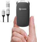 PHIXERO P20 External Portable SSD 2TBup to 2050Mb/sExternal Solid State Drives with 2 in 1 USB C Cable with LED IndicatorUSB 3.2 Gen 2 Portable Hard Drive for iPhone 15/16 PRO Mac PC &amp Laptop