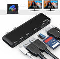 Surface Pro 12 Docking Station USB Hub and Adapter with 4K HDMI USB-C Thunderbolt 4 (Display+Data+100W PD) 2 USB 3.0 3.5mm Audio SD/TF Card Slot for Surface Pro 12 inch 2025