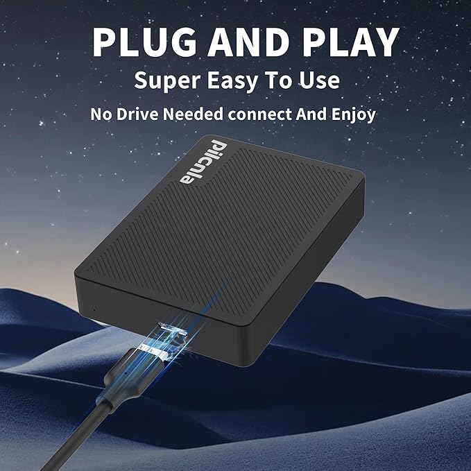 Ultra Slim Portable External Hard Drive USB3.0 HDD Storage for XboxPS4/5PCDesktopLaptopMacBookChromebook (HDD1.2-1TB)