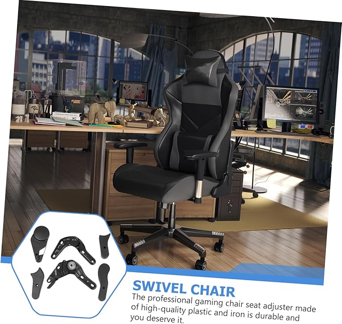 6pcs E-Sports Chair Multi-Angle Regulators for Gaming Chairs and Accessories Angle Adjusters for Optimal Comfort