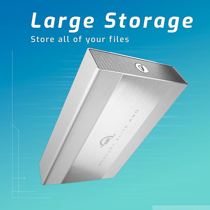 OWC Mercury Elite Pro 8TB 7200 RPM Storage Solution w/USB 3.2 5Gb/s
