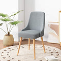 Office Chair Gaming Chair Computer Chair Office Computer Chair ErgonomicLinen Game Chair Mid-Back Conference Chair for Home ExecutiveModern No Armrest Desk Chair with Soft Seat C