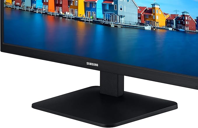 Samsung S33A Series 24-Inch FHD 1080p Computer Monitor HDMI VA Panel Eye Saver Mode Game Mode (LS24A338NHNXZA) Black