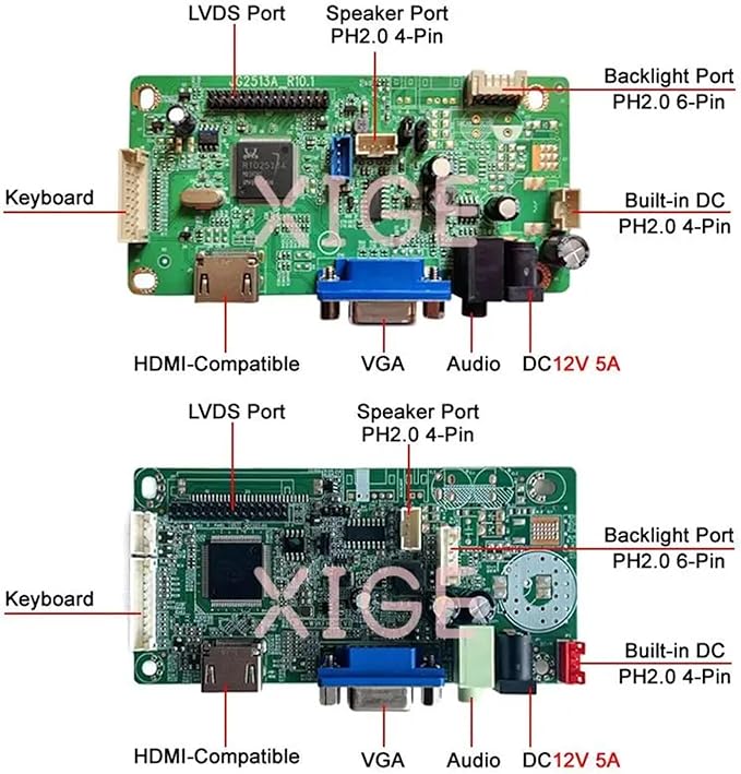 LCD Monitor for LM215WFA LM215WF3 LM215WF4 LM215WF9 30 Pin LVDS 21.5 DIY Kit 1920x1080 58C Screen Drive Controller Board(LM215WF3(SL)(Q1))