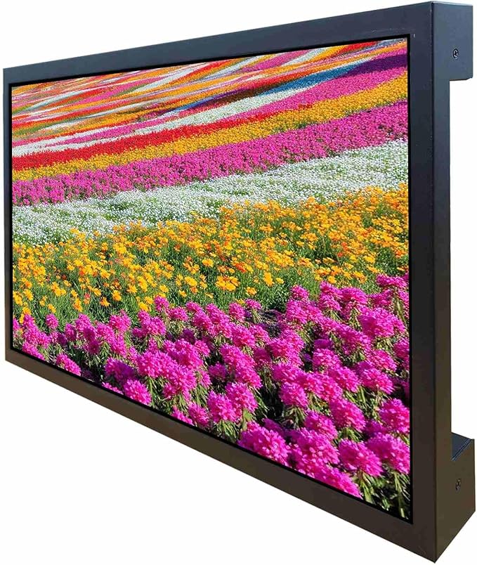 VSDISPLAY 21.5 Inch 1920x1080 IPS LCD Industrial Monitor 1000 Nits High Brightness Supports H/D/DVI/VGA Video Inputsfor Outdoor Display