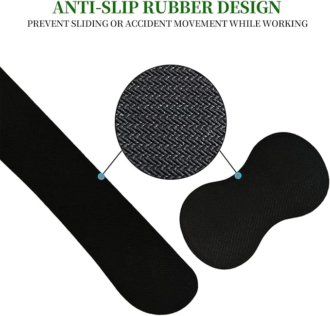 Keyboard Wrist Rest and Mouse Pad Wrist Rest Set with Coasters [4Pcs] Memory Foam Easy Typing Pain Relief Non-Slip Rubber Base for Computer Laptop Home &amp Office Bible Verse Philippians 4-13