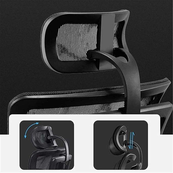 Office Chair Ergonomic Computer Chair Office Chair Home Gaming Gaming Chair Comfortable Sedentary Backrest Boss Swivel Chair Chair (Color : Black Size : One Size) Needed