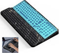 Keyboard Stand for Desktop Keyboards Wrist Rest Ergonomic Keyboards Holder for Easy Typing Working Wrist pad for Keyboards with Comfortable Wrist Rest for Keyboard Black Gold