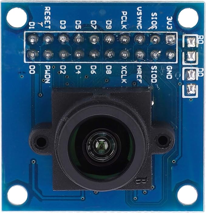 OV7725 30W High Definition Camera Module with STM32 for Webcam 60fps VGA Output SCCB Interface Programmable Low Illumination Sensitivity 1/4in Optical Size Ideal for