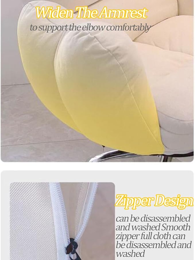 Ergonomic Gaming Chair with Footrest and PetFriendly Fabric Ideal for Home Office Girls Dormitory and Video Game Enthusiasts