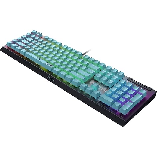Razer BlackWidow V4 X Mechanical Gaming Keyboard: Green Switches Tactile &amp Clicky - 6 Macro Keys - Chroma RGB - Doubleshot ABS Keycaps - Sound Dampening &amp Stabilizers - Zenless Zone Zero Editi