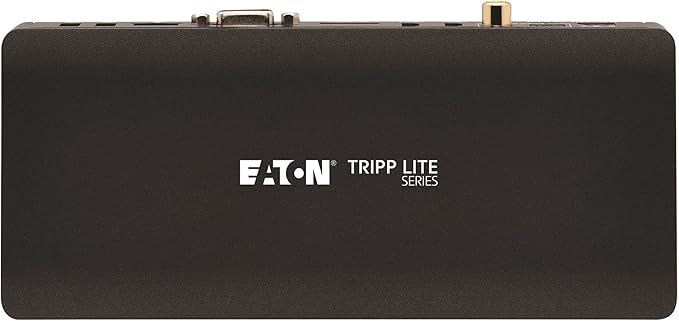 Tripp Lite Three-Monitor Docking Station USB-C Dock Triple Display 4K@60Hz | 2 HDMI DisplayPort VGA | USB Hub Ethernet Port SD Card 100W PD USB-C Charging 3-Year Warranty (U442AB-DOCK9)