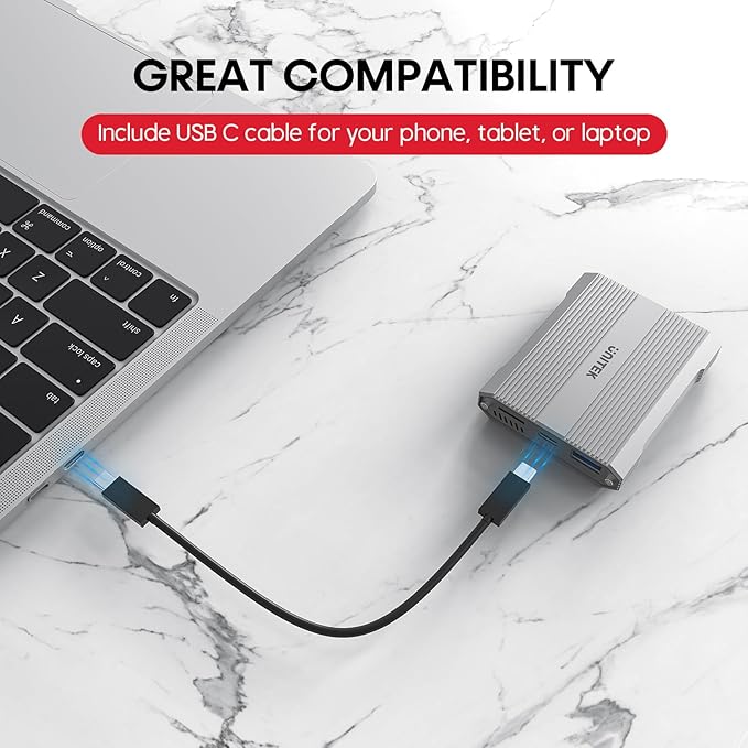 Unitek 4 in 1 CFexpress Type B Card Reader - SD4.0 UHS-II &amp Micro SD Card Reader with USB-A Hub 10Gbps USB 3.2 Gen 2 CFexpress Adapter for Cf Express Type B