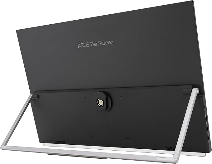 ASUS ZenScreen 22” (21.5 viewable) 1080P Portable Monitor (MB229CF) – Full HD IPS 100Hz USB-C PD 60W Speakers Carrying Handle Kickstand C-clamp Arm Partition Hook Subwoofer 3 yr Warranty