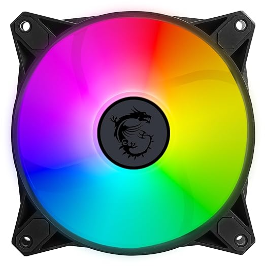 MSI MPG F120 ARGB-3B - 1200 RPM 120mm Anit-Vibration ARGB Fans